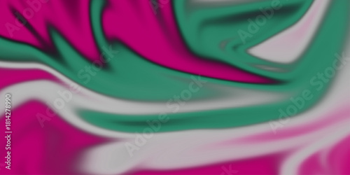 Abstract background of colorful liquid liner. Abstract texture of liquid acrylic. digitally drawn smoke with colorful style. Seamless smoke pattern. Abstract purple green marble patterned texture .