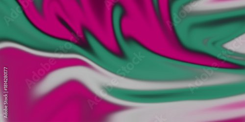 Abstract background of colorful liquid liner. Abstract texture of liquid acrylic. digitally drawn smoke with colorful style. Seamless smoke pattern. Abstract purple green marble patterned texture .