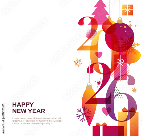 2026 greetings flyers, cards.