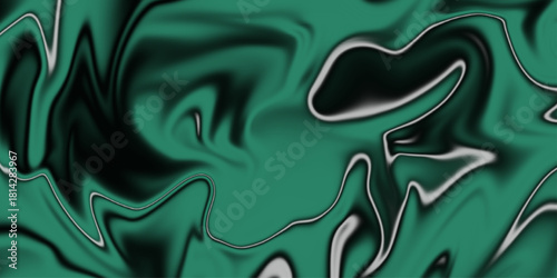 Blue and Green Liquid in Abstract Fractal Style. captivating design featuring multicolored dark tones enamel abstract background, makeup concept, and stunning liquid nail lacquer stains.