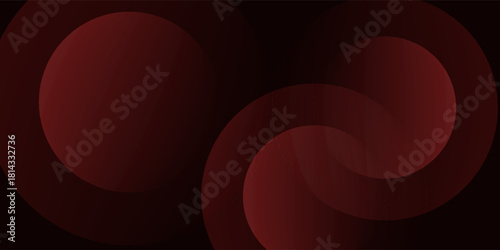 Red abstract background. Dynamic shapes composition. Vector eps10