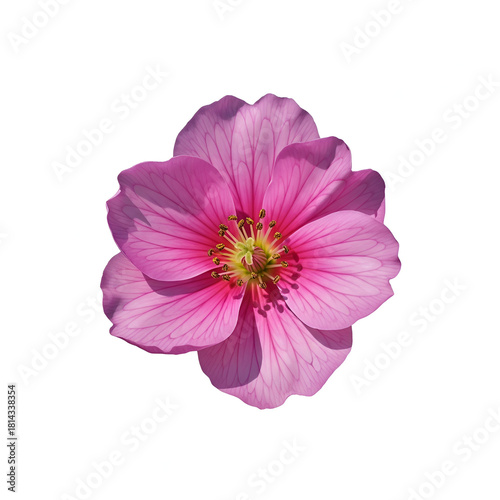 cosmos flower isolated on white background