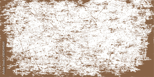 Closeup of steamed rice in a bowl on a rough wooden surface, displaying a simple textured brown design