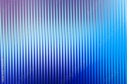 Abstract background of vertical blue and purple corrugated surface