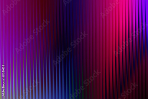 Abstract background with vertical purple and pink neon light stripes