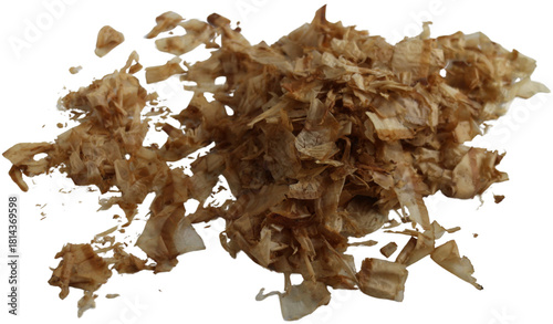 Photos Katsuobushi is traditional Japanese food made of dried fish, shredded, paper thin layers