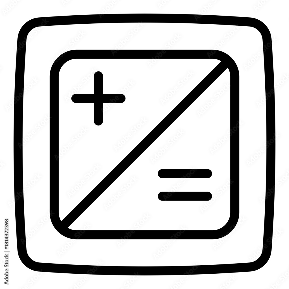 Obraz premium Calculator icon