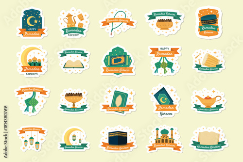 Ramadan Kareem Sticker Collection