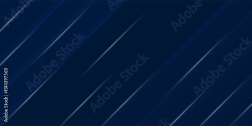 Dark blue background with abstract glowing lines graphic elements. Modern simple texture design. Futuristic technology concept. Suit for poster, cover, banner, brochure, flyer. Vector illustration