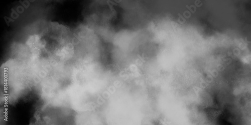 Fog on a black background. smoke overlay effect. fog overlay effect. atmosphere overlay effect. White clouds, Gas explodes, swirl and dances in space .
