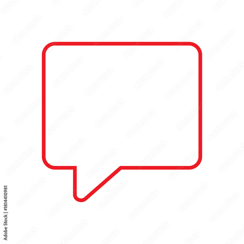 Fototapeta premium chat icon