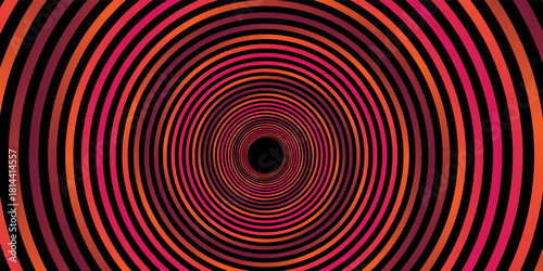 abstract beautiful tunnel illustration background