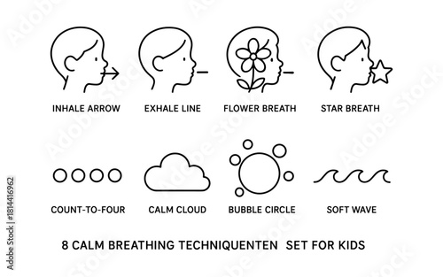 Calm breathing techniques for kids: simple and creative exercises