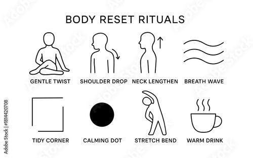Mindful exercises for daily relaxation: simple body reset rituals