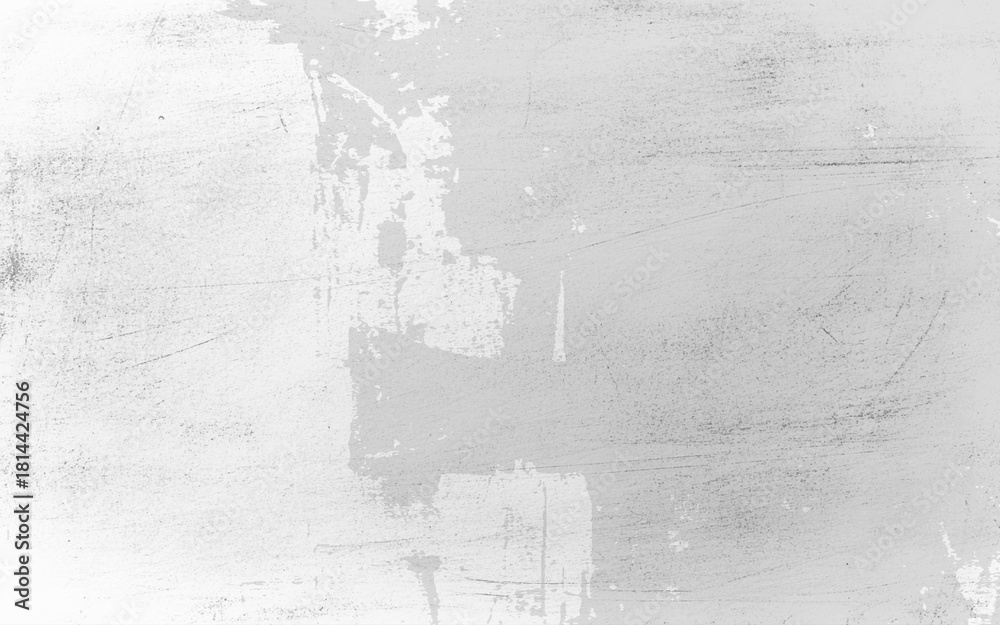 Fototapeta premium White cement wall in retro concept. Old concrete background for wallpaper or graphic design. Blank plaster texture in vintage style. Modern house interiors that feel calm and simple. Vector