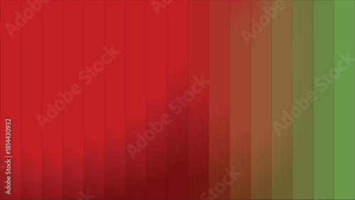 Abstract gradient background with vertical bars transitioning from vibrant red to organic green a modern graphic design element suitable for various applications