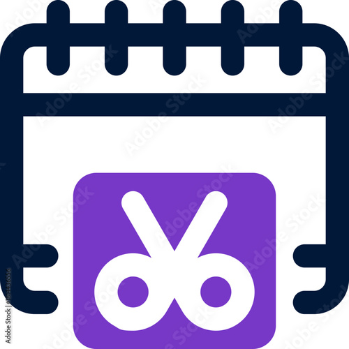 appointment duotone icon. Sleek and modern vector icon for websites, mobile apps, marketing materials, and corporate design. Fully scalable and ready to use.