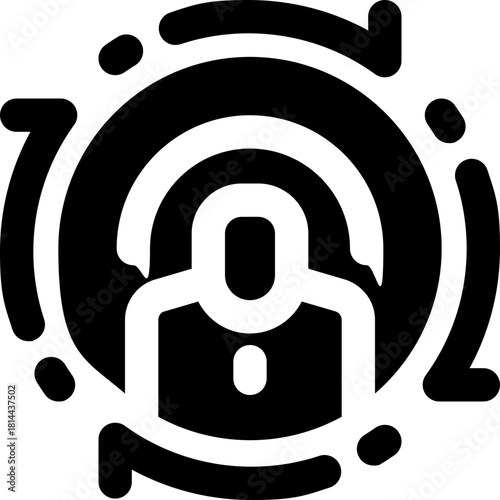 turnover glyph icon. Strong and solid vector icon for websites, mobile interfaces, presentations, and visual branding. High quality and easy to edit.