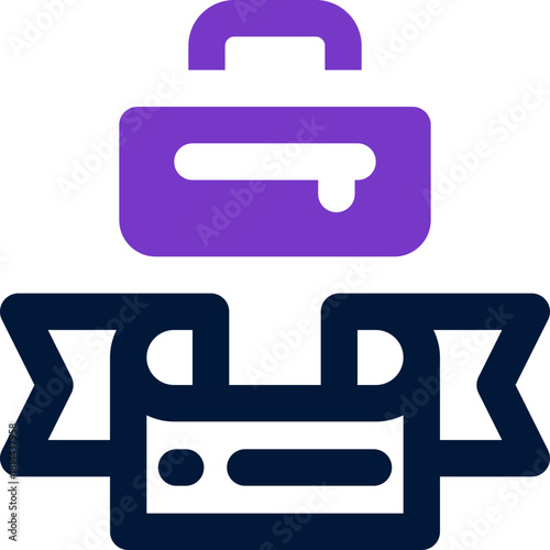 protection duotone icon. Sleek and modern vector icon for websites, mobile apps, marketing materials, and corporate design. Fully scalable and ready to use.