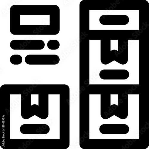 product line icon. Clean and minimalist vector icon for websites, mobile apps, presentations, and logos. Fully scalable and customizable for any project.