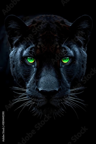 close up of a black cat