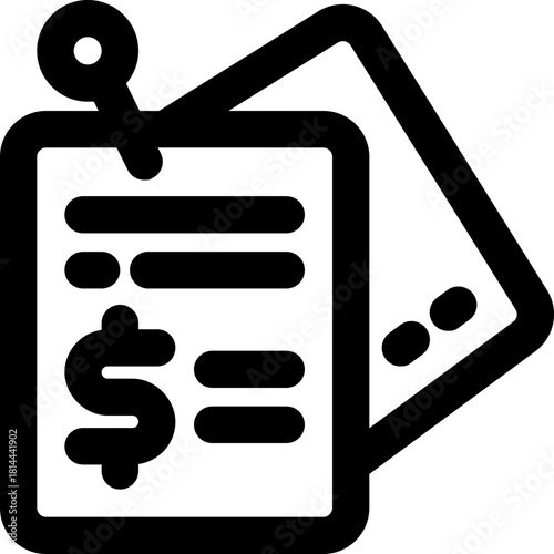 note line icon. Clean and minimalist vector icon for websites, mobile apps, presentations, and logos. Fully scalable and customizable for any project.