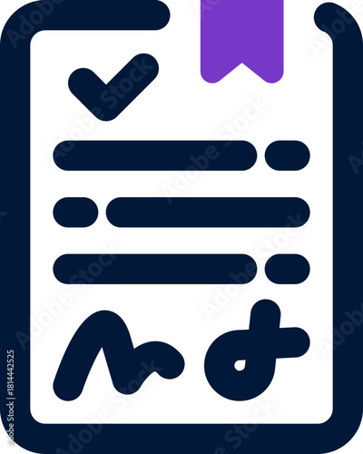 agreement duotone icon. Sleek and modern vector icon for websites, mobile apps, marketing materials, and corporate design. Fully scalable and ready to use.