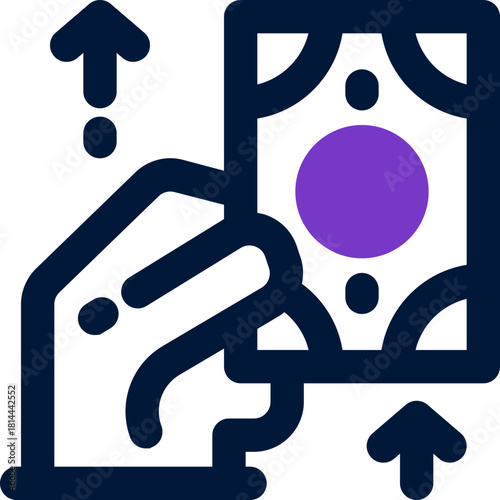 buy duotone icon. Sleek and modern vector icon for websites, mobile apps, marketing materials, and corporate design. Fully scalable and ready to use.