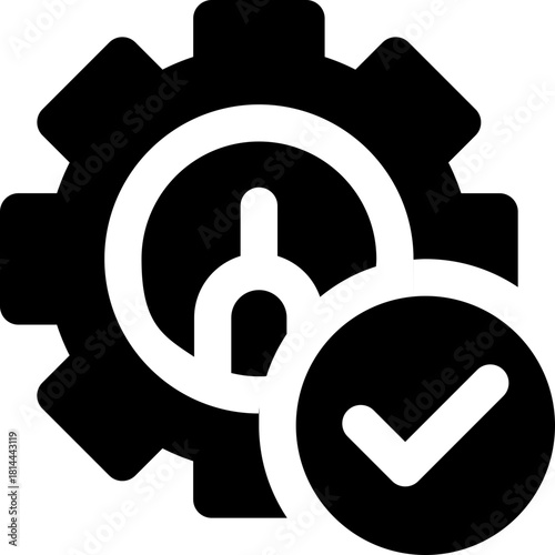 optimize glyph icon. Strong and solid vector icon for websites, mobile interfaces, presentations, and visual branding. High quality and easy to edit.