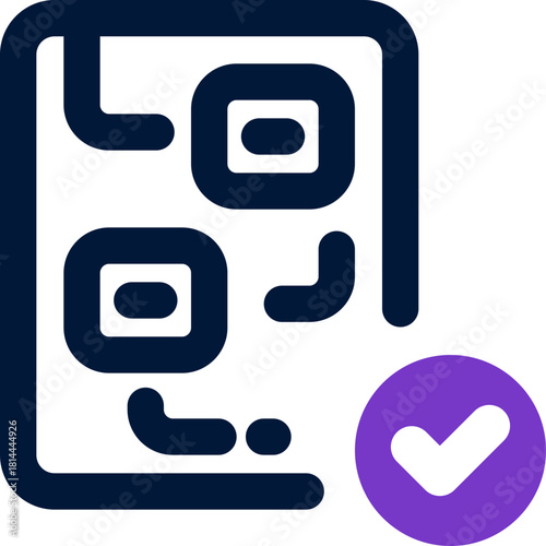 workflow duotone icon. Sleek and modern vector icon for websites, mobile apps, marketing materials, and corporate design. Fully scalable and ready to use.