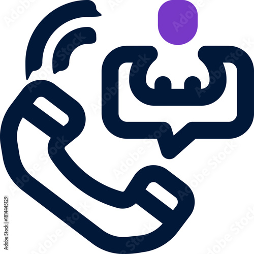 call duotone icon. Sleek and modern vector icon for websites, mobile apps, marketing materials, and corporate design. Fully scalable and ready to use.