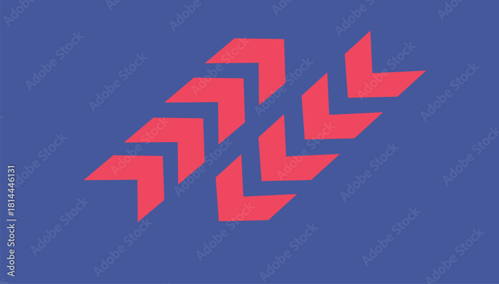 Fototapeta premium Abstract new year web business sale vector background illustration design with 3d arrow sign symbol icon