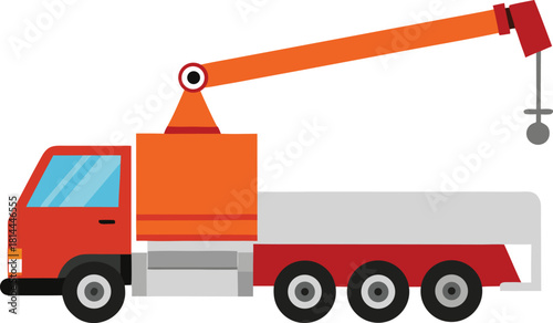 truck with crane