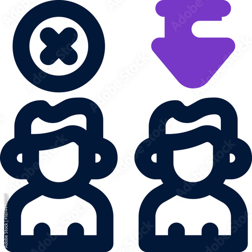 selecting duotone icon. Sleek and modern vector icon for websites, mobile apps, marketing materials, and corporate design. Fully scalable and ready to use.