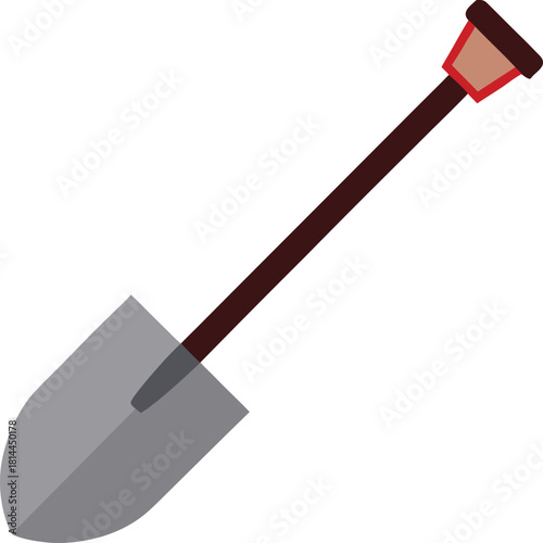shovel isolated on white background