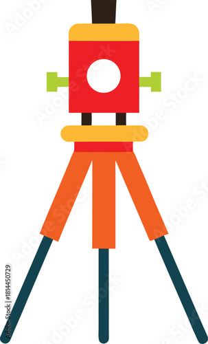 vector illustration of a camera