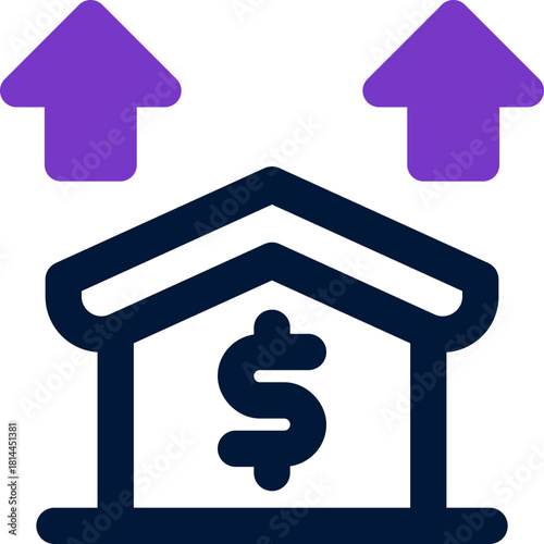 investment duotone icon. Sleek and modern vector icon for websites, mobile apps, marketing materials, and corporate design. Fully scalable and ready to use.