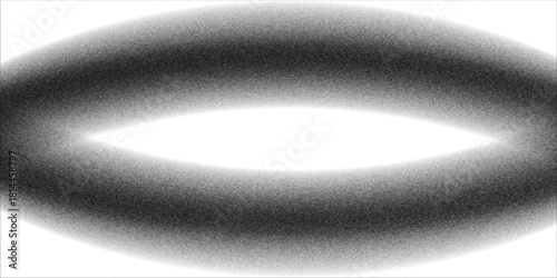 Dotwork swoosh pattern vector background. Black grunge noise stipple dots wave. Sand grain effect. Black dots grunge swoosh banner. Abstract shape noise dotwork pattern. Stochastic dotted wave vector