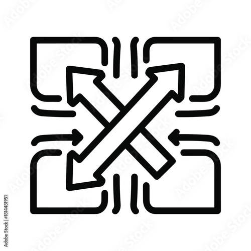 Consolidation of business processes isolated on integration, centralization, unification