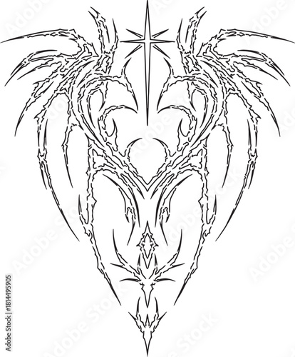 CyberSigilism Tattoo Design