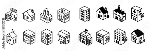 Black & White AC Icons