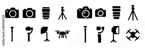 Photography Gear Icons