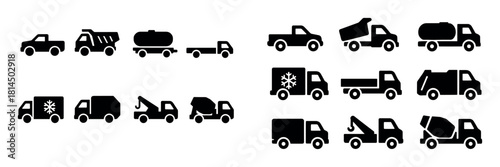 Truck Icon Set