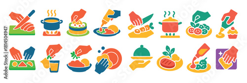 Buffet Icon Grid