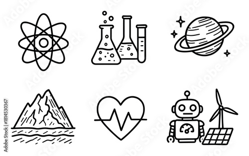 Scientific Discovery Icons