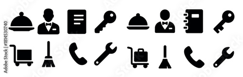 Service Staff Icons