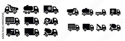 Cargo Truck Icons