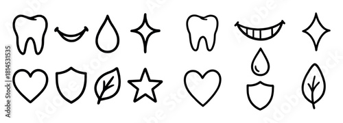 Oral Care Icons