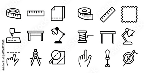 Sewing Tools Icons