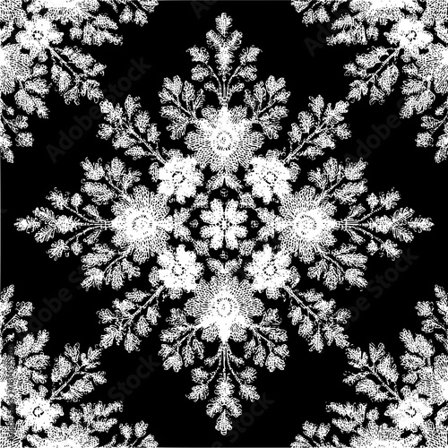 Unleash your inner artist with this stunning floral pattern a masterpiece of intricate design and detail